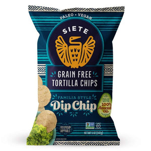 Siete - Dip Chip Tortilla, 5 Oz - Pack of 12