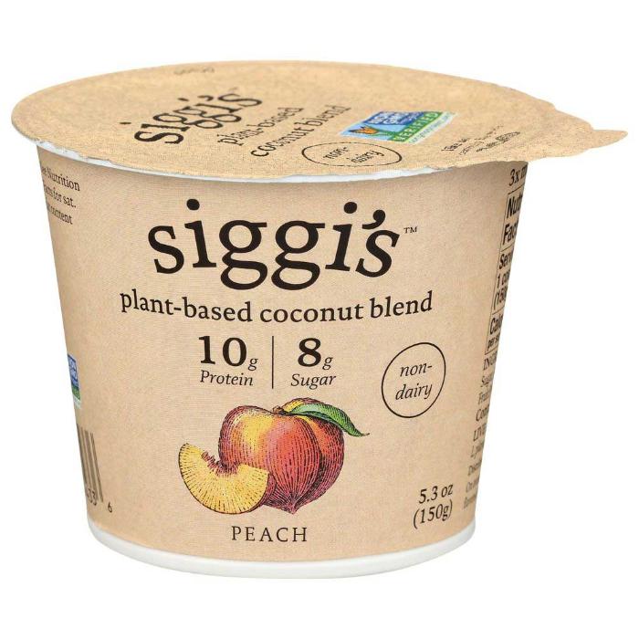 Siggi's - Plant-Based Coconut Based Yogurt Peach, 5.3oz