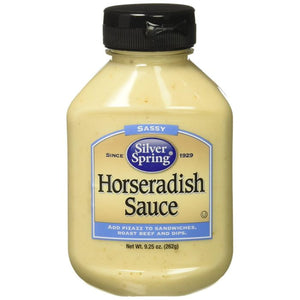 Silver Spring - Sauce Horseradish Sassy, 9.25 OZ - Pack of 9