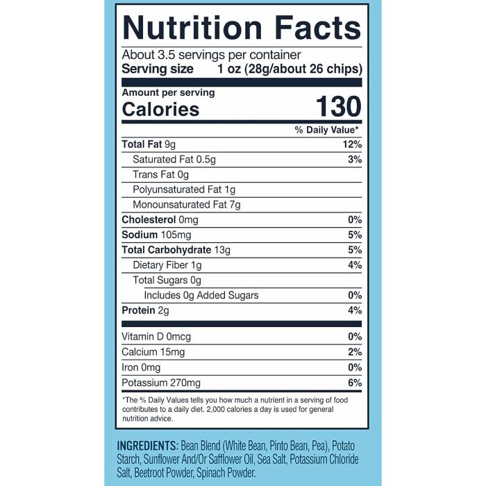 Simply 7 - Bean Pops Original, 3.5 oz - Pack of 8