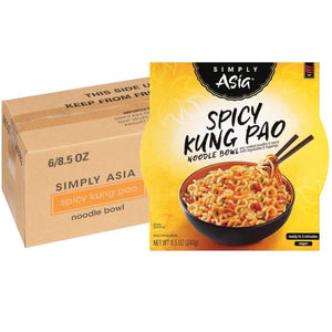 Simply Asia - Hot Serve Bowl Spicy Kung Pao, 8.5 oz - Pack of 6