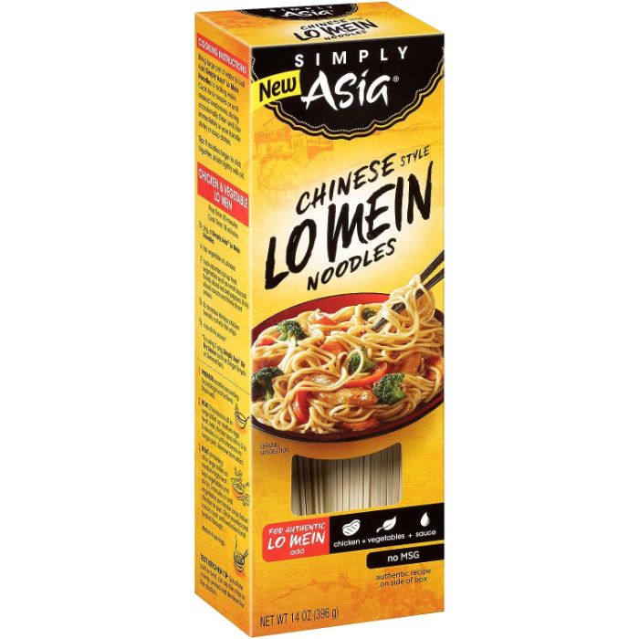 Simply Asia - Lo Mein Noodles Dry, 14 oz - Pack of 6