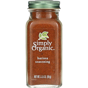 Simply Organic - Seasoning Harissa, 3.2 Oz - Pack of 6