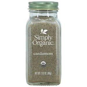 Simply Organic - Seasoning Cardamom Bottle, 2.82 Oz - Pack of 6