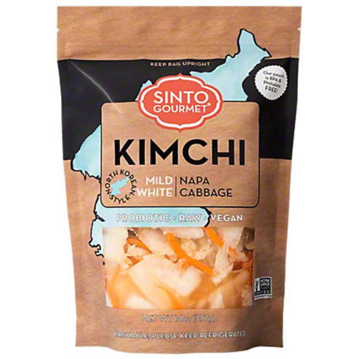 Sinto Gourmet - Cabbage Kimchi Mild Napa, 14 Oz - Pack of 6