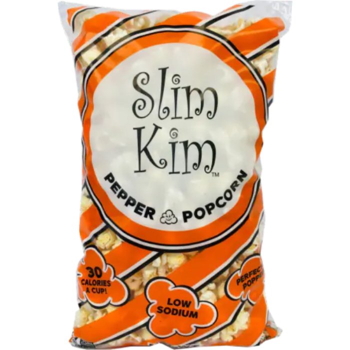 Slim Kim - Popcorn - Pepper & Salt, 6oz (Pack of 8)