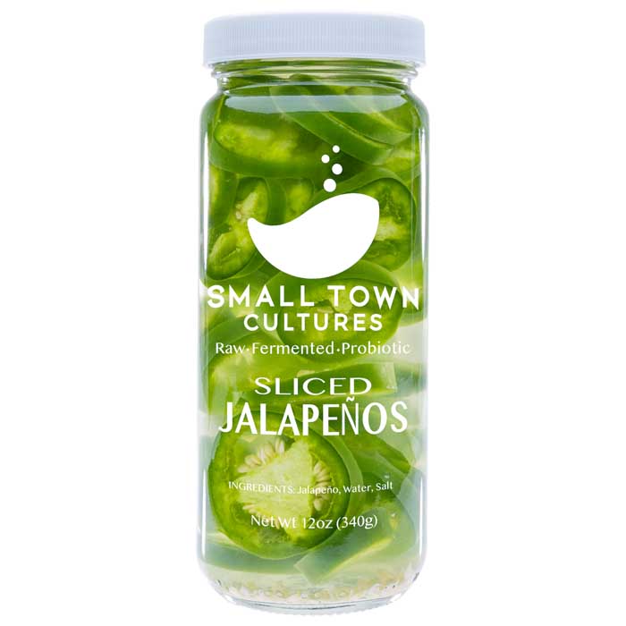 Small Town Cultures - Jalapeno Sliced, 12oz  Pack of 6