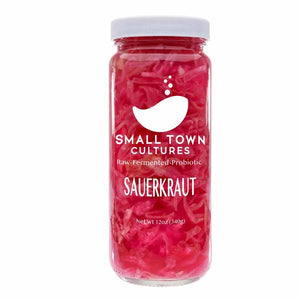Small Town Cultures - Sauerkraut Red Tradtional, 12oz | Pack of 6