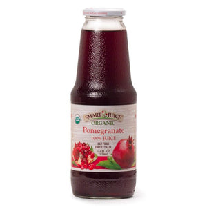 Smart Juice - Organic Pomegranate Juice, 33.8 OZ - Pack of 6