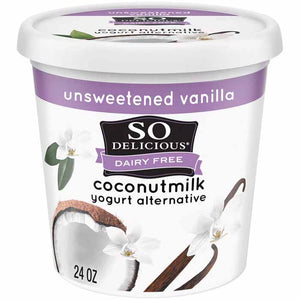 So Delicious - Yogurt Coconut Vanilla Unsweetened, 24oz | Pack of 6