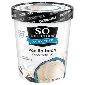 So Delicious - Frozen Dessert Coconut Milk Vanilla Bean, 16 oz | Pack of 8