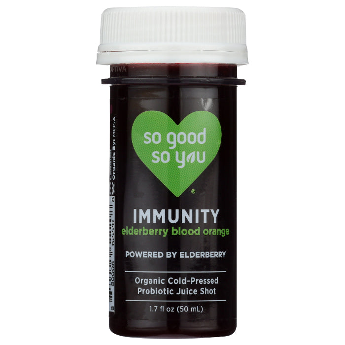 So Good So You - Shots, 1.7fo | Immunity Elderberry | Pack of 12