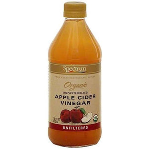 Spectrum Organics - Apple Cider Vinegar Unfliltered Organic, 16oz | Pack of 6
