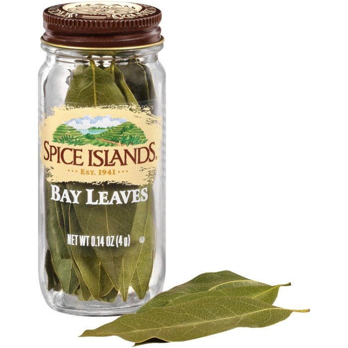 Spice Island - Bay Leaf Whole, 0.14 Oz - Pack of 3