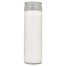 St Jude Candle Clear Glass White 1 Ea - Pack Of 12