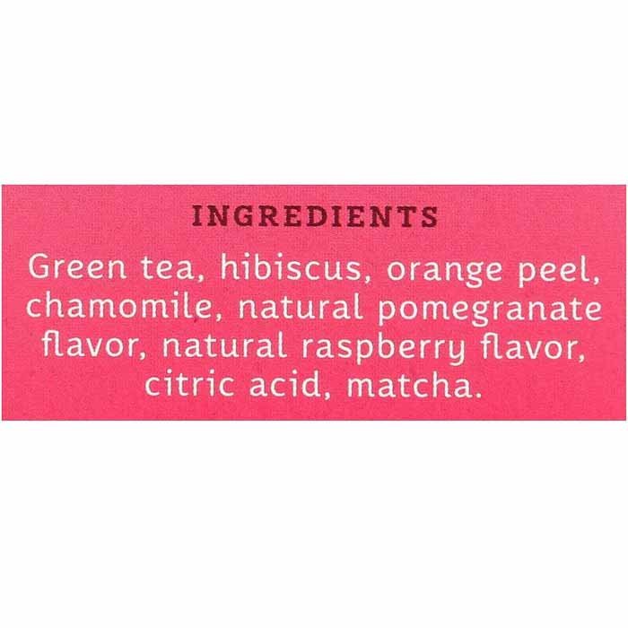 Stash Tea - Green Pomegranate Raspberry Matcha 18 Bg - Pack Of 6