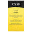 Stash Tea Tea Lemon Ginger 20 Bg - Pack Of 6