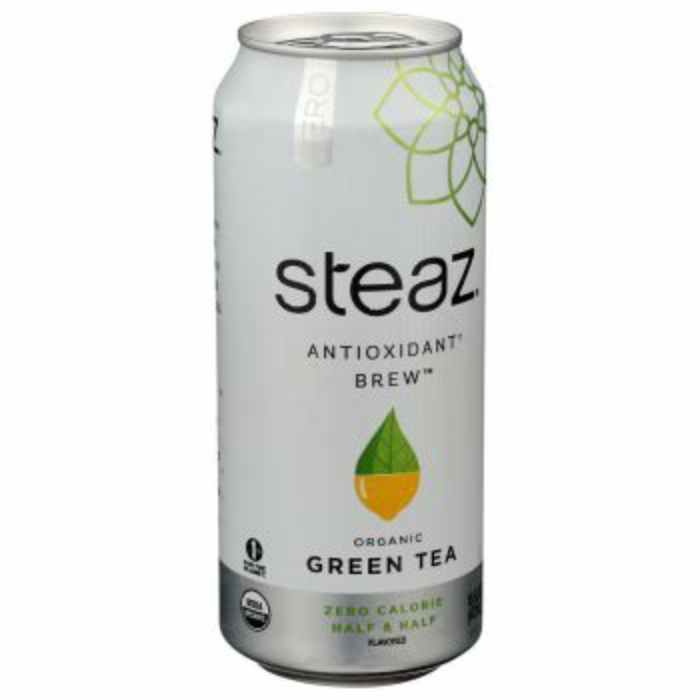 Steaz Tea - Antioxidant Brew Zhalf OG, 16 fl oz - Pack of 12