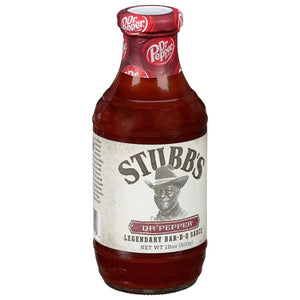 Stubbs Sauce Bbq Dr Pepper 18 Oz - Pack Of 6