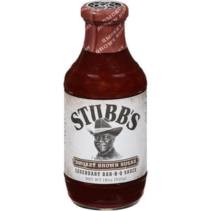 Stubbs Sauce Smokey Brown Sugar 18 Oz - Pack Of 6