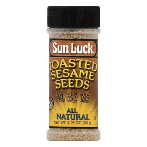 Sun Luck Seasoning Sesame Seed Toasted 3.25 Oz - Pack Of 6