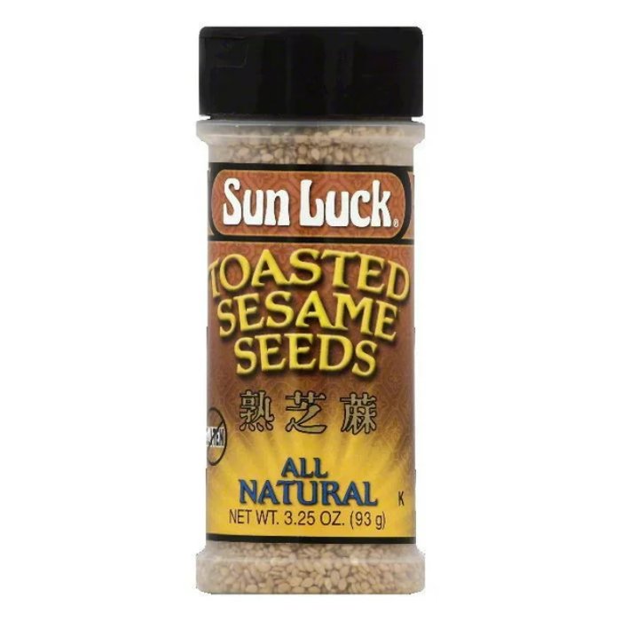 Sun Luck Seasoning Sesame Seed Toasted 3.25 Oz - Pack Of 6