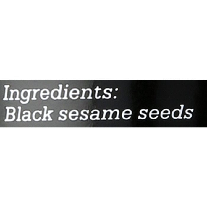 Sushi Chef Sesame Seed Black 3.75 Oz - Pack Of 12