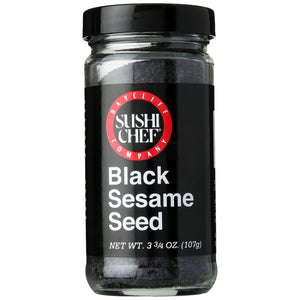 Sushi Chef Sesame Seed Black 3.75 Oz - Pack Of 12