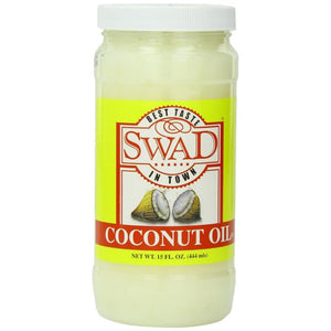 Swad Oil Coconut 15 Oz - Pack Of 12