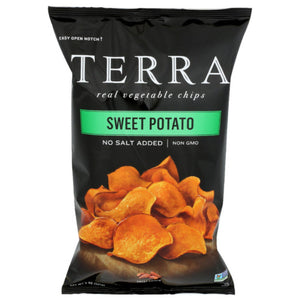 Terra Chips - Sweet Potato No Sea Salt 5 Oz - Pack Of 12