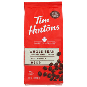 Tim Horton Coffee Whlb 100% Arabica 12 Oz - Pack Of 6