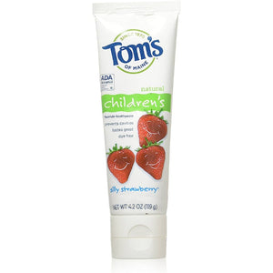 Tom's of Maine Toothpaste Anticavity Strawberry 5.1 OZ - Pack of 1