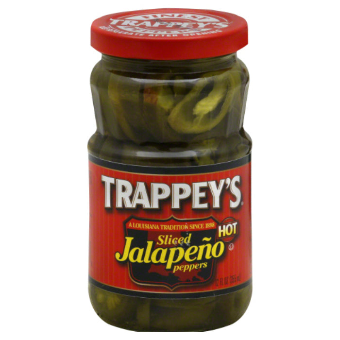 Trappeys Pepper Jalpno Slcd 12 Oz - Pack Of 6