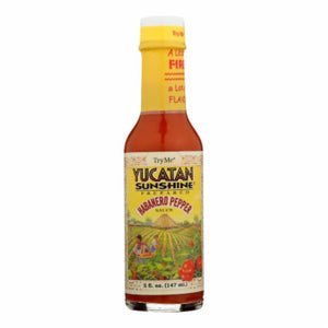 Try Me Sauce Yucatan Sunshine 5 Oz - Pack Of 6