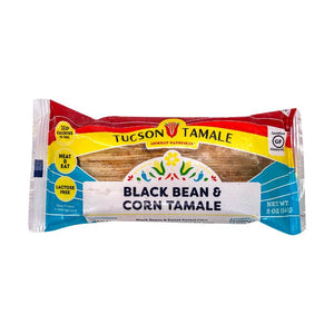 Tucson Tamale Company Tamale Black Bean Corn 5 Oz - Pack Of 8