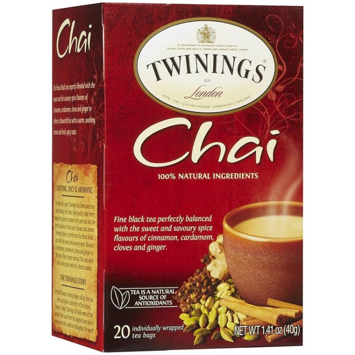 Twining Tea Tea Chai 20 Bg - Pack Of 6