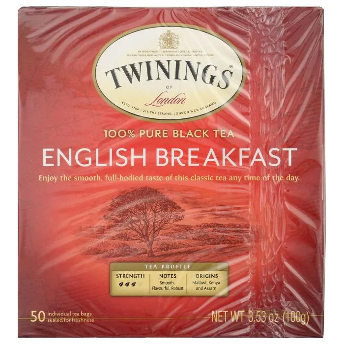 Twining Tea Tea English Breakfast 50 Bg - (Pack of 6)