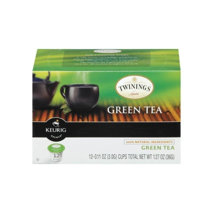 Twining Tea Tea Kcup Pure Green 12 Pc - (Pack of 6)