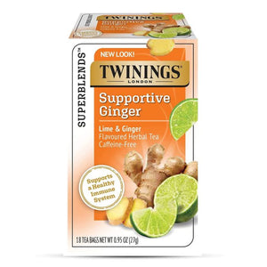 Twining Tea Tea Support Lime Gngr 18 Bg - (Pack of 6)