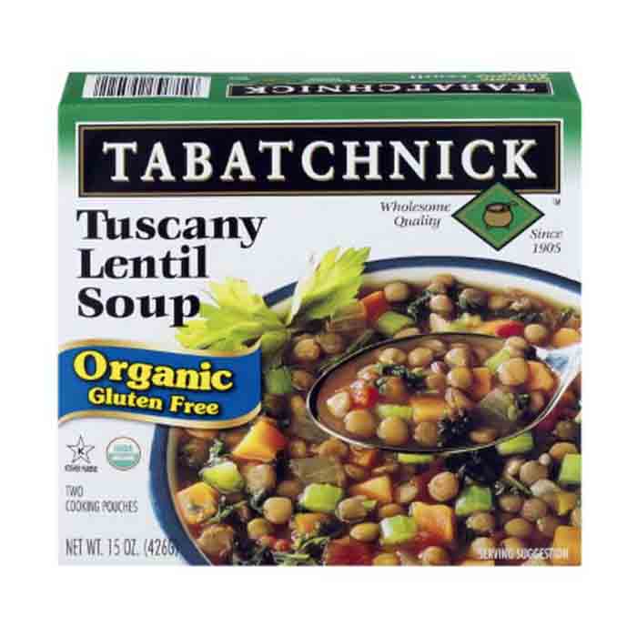 Tabatchnick - Organic Soups, 15oz | Multiple Flavors | Pack of 12