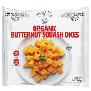 Tattooed Chef - Butternut Squash Dices, 12oz | Pack of 7
