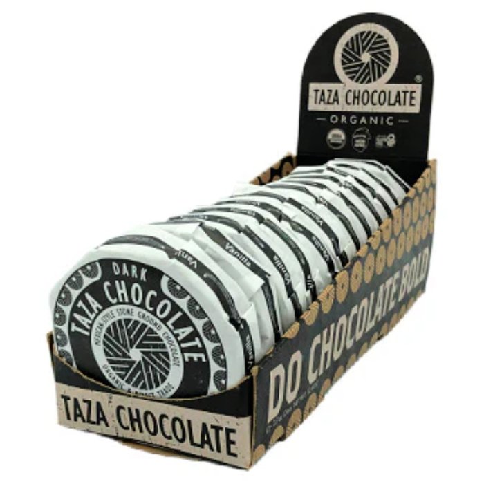 Taza Chocolate - Chocolate Disc Vanilla Organic (2.7 oz) - Pack Of 12