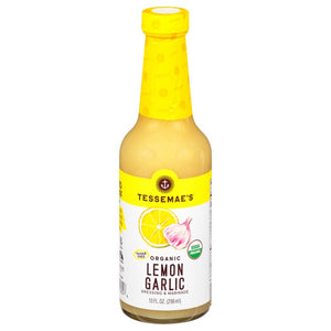 Tessemaes - Dressing Lemon Garlic, 10oz | Pack of 6