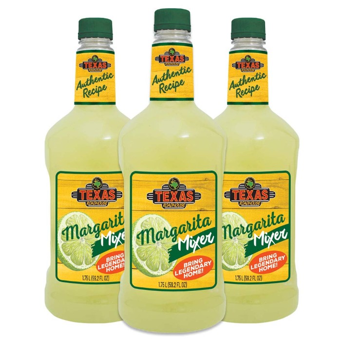 Texas Roadhouse Margarita 1.75l Txs Rdhs 1.75 Lt - Pack Of 6