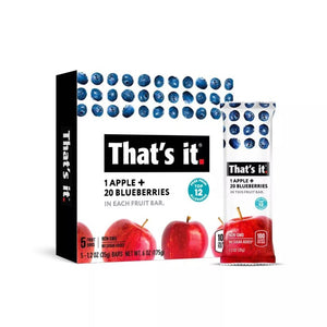 That's It - Bar Apple Blueberry 5Ct, 6oz | Pack of 6