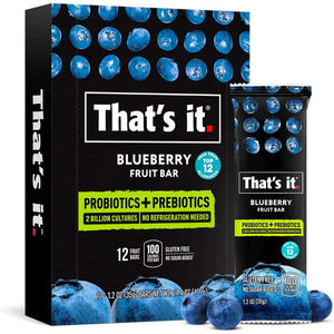 Thats It Bar Fruit Blbry Probitcs 1.2 Oz - Pack Of 12