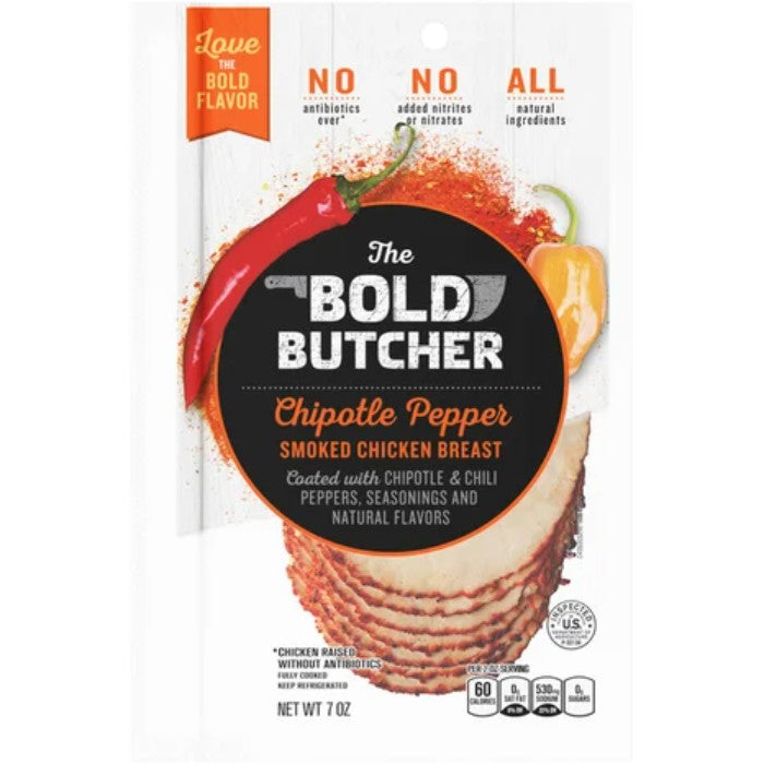 The Bold Butcher Chicken Breast Chipotle 7 Oz - Pack Of 8