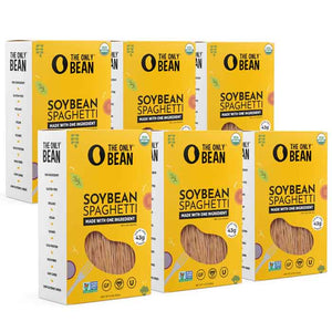 The Only Bean - Pasta Soybean Spaghetti, 8oz | Pack of 6