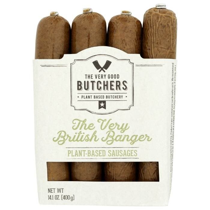 The Very Good Butchers - The Very British Banger Plant-Based Sausages, 14.1oz