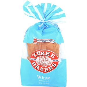 Three Bakers Sliced Gluten-Free White Bread 17 Oz - Pack Of 6